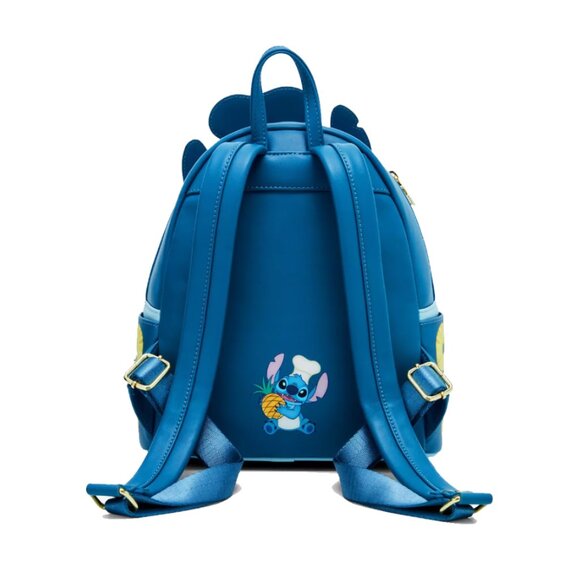 Loungefly Disney Lilo & Stitch Pineapple Pizza Scented Mini Backpack & Cardholer main image 7